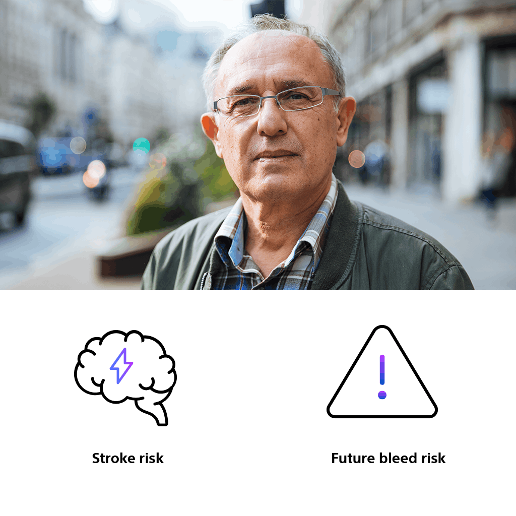 Case study 3: Patient at risk for future bleed