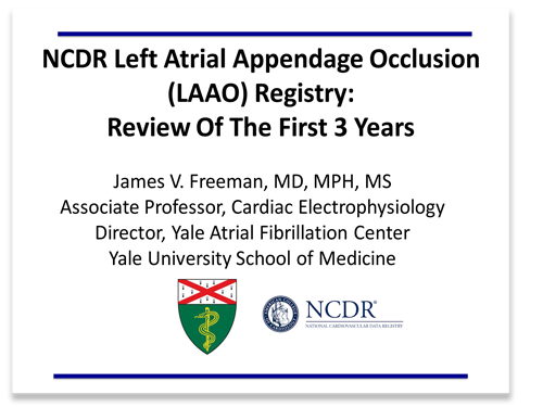 NCDR Left Appendage Occlusion (LAAO) Registry: Review of the first 3 years