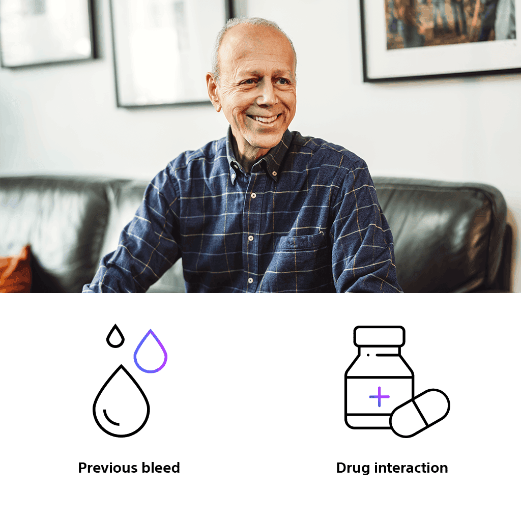 Case study 2: Patient with multiple conditions prohibiting anticoagulants