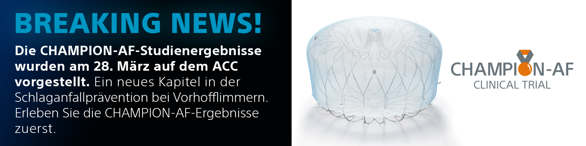 CHAMPION-AF Klinische Studie
