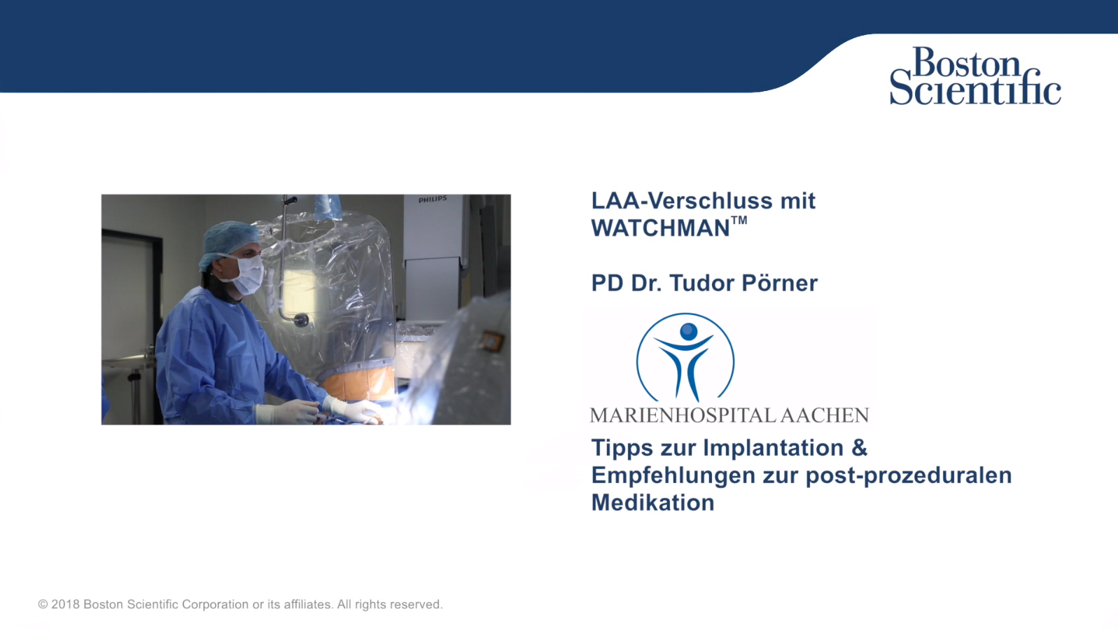 Vorhofohrverschluss mit WATCHMAN™