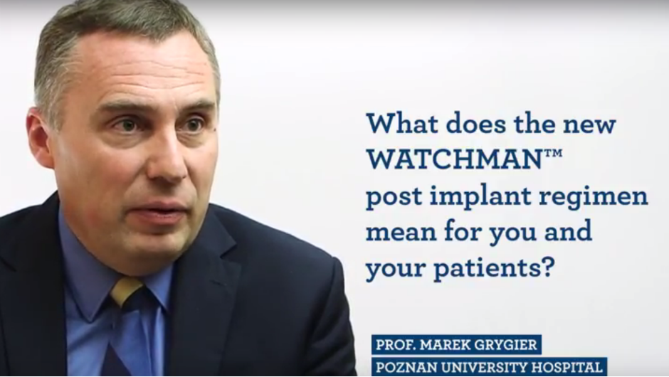 Opinión del experto: ¿Qué significa para los médicos y pacientes? Imagen del profesor Marek Grygier, Hospital Universitario de Poznan