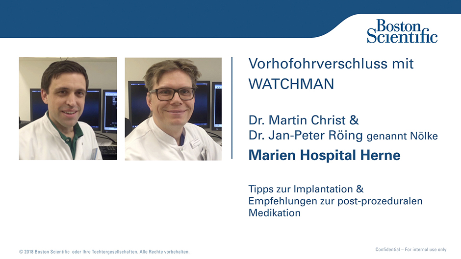 Tipps and Tricks zur Implantation und post-prozeduralen Medikation