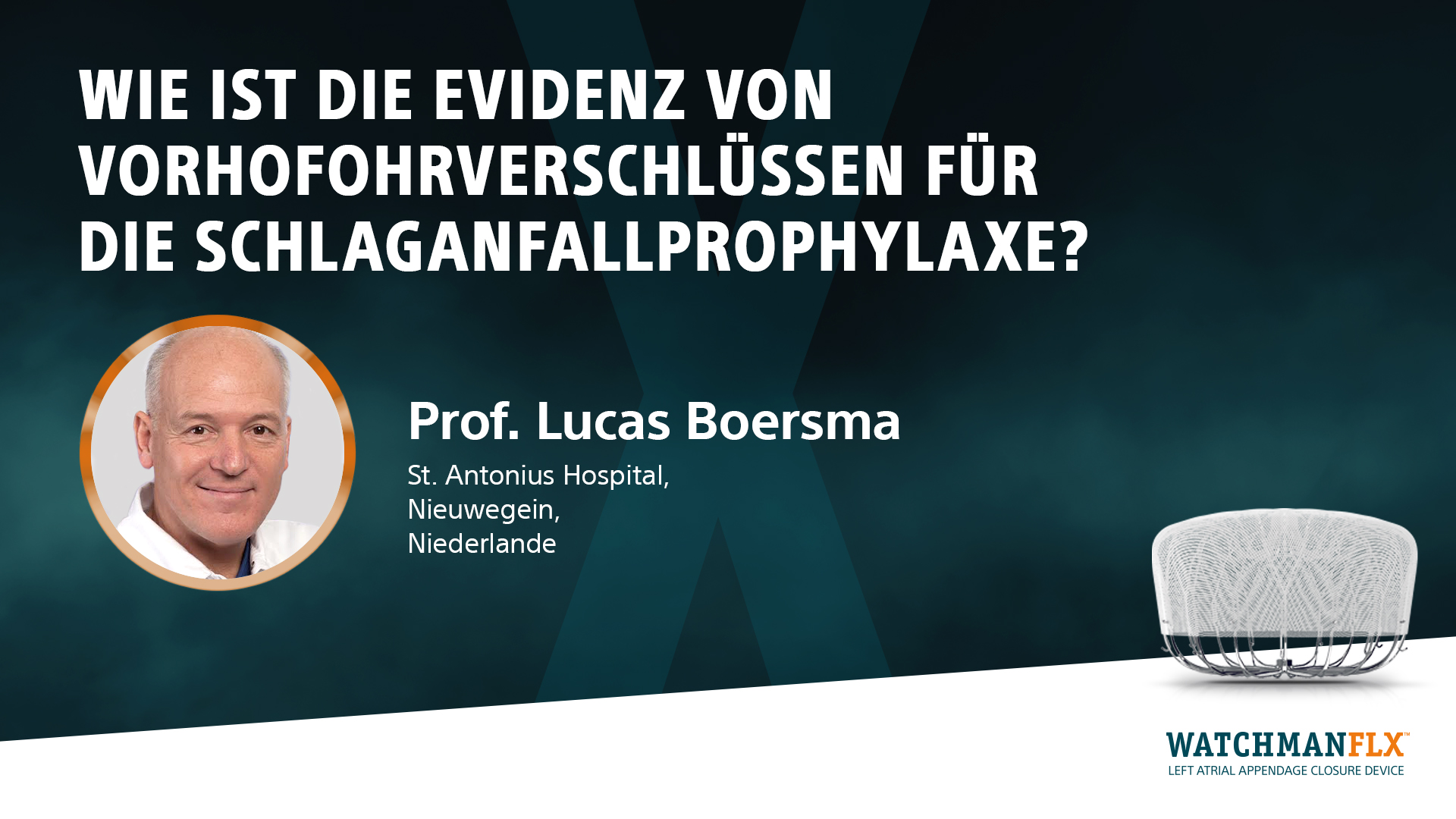 Wie ist die Evidenz von Vorhofohrverschlüssen für die Schlaganfallprophylaxe?
