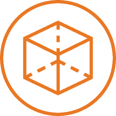 automatic 3D segmentation icon