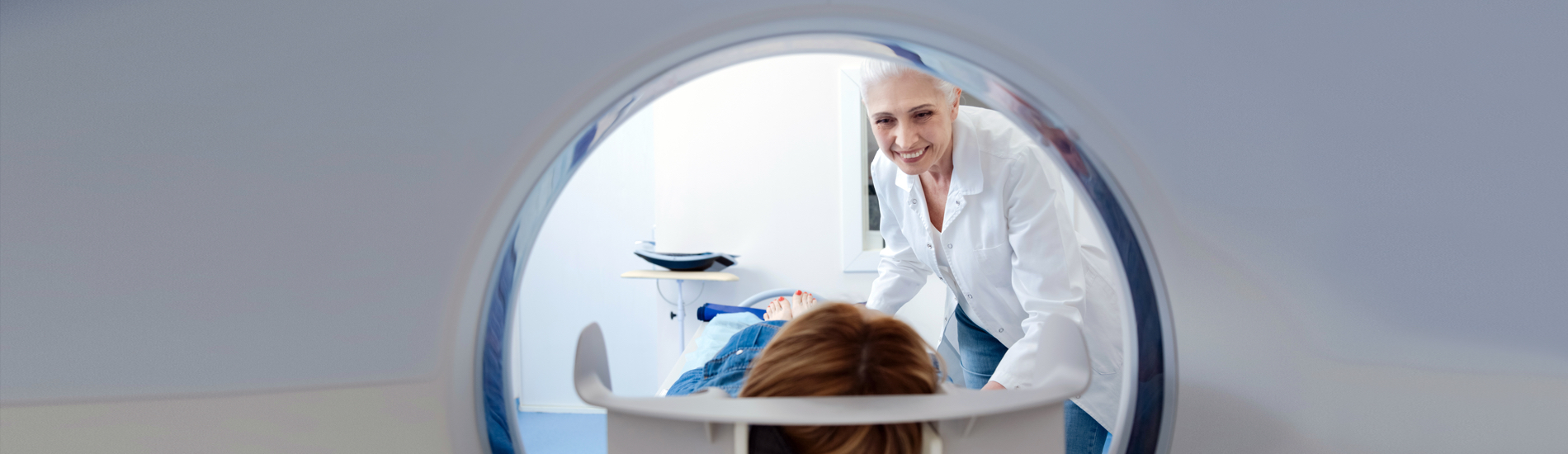 patient in scan