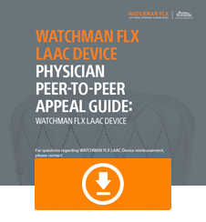 WATCHMAN Physician Peer-to-Peer Appeal Guide - Thumbnail