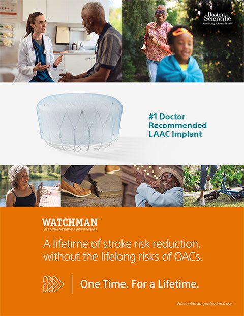Screenshot of WATCHMAN referring healthcare professional brochure